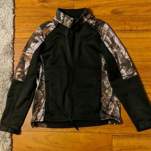 Women's GuideGear Lt. Pink Camo Soft Shell Jacket